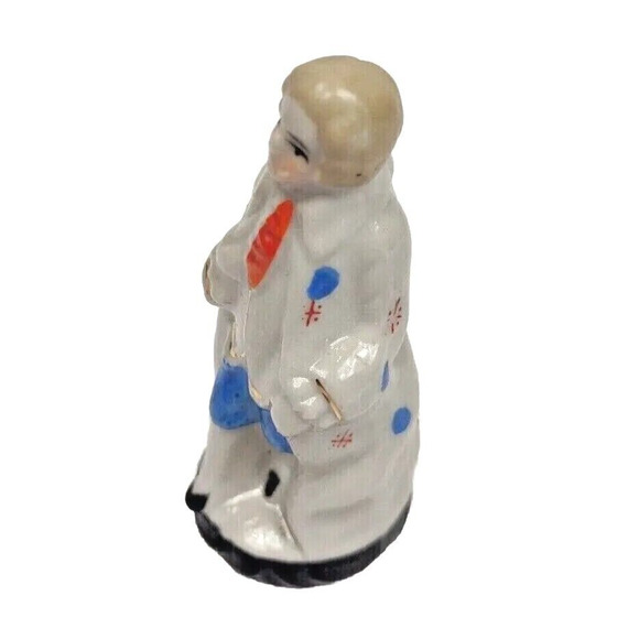 Pico Made in Occupied Japan Miniature Ceramic Porcelain Colonial Man Antique - Picture 6 of 7